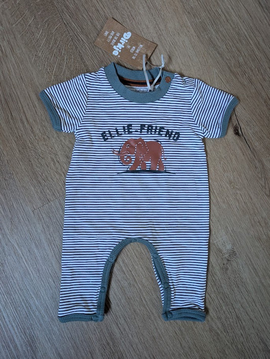 Dirkje blue stripe Ellie-friend playsuit