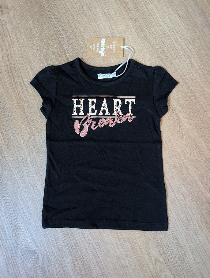 Dirkje black Heart Breaker t-shirt