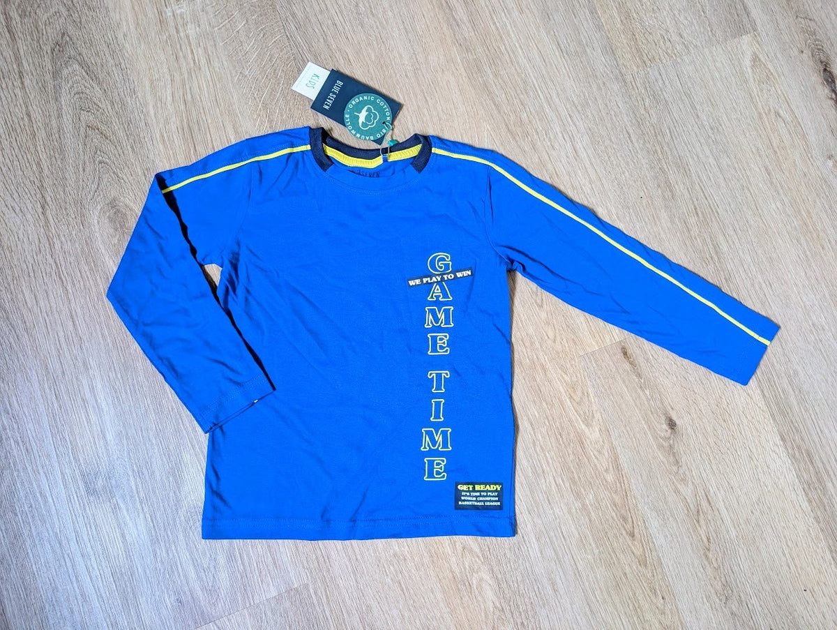 Blue Seven blue Game Time long-sleeve shirt