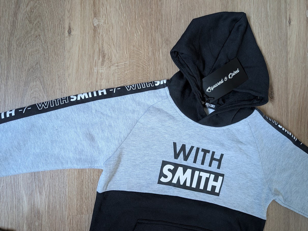 Squared & Cubed With Smith hoodie detail