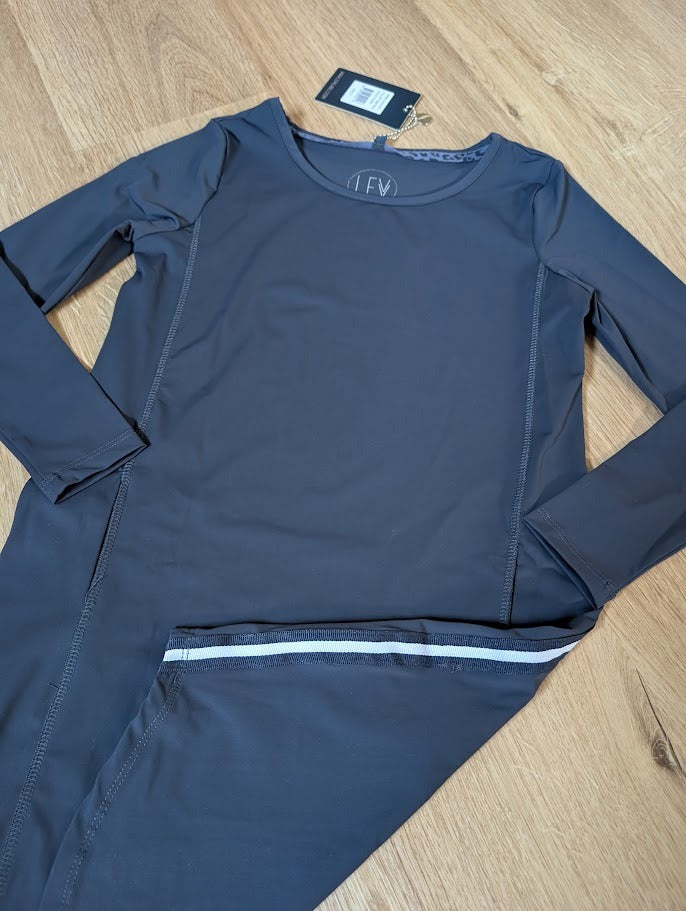 Levv Aachje 2 dress side stripe detail