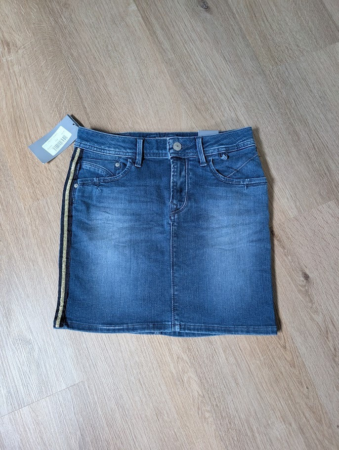 LTB Andrea blue denim stretch skirt