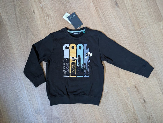 Blue Seven black Cool city skyline sweater