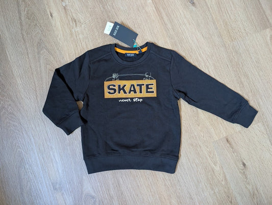 Blue Seven black Skate Never Stop sweater